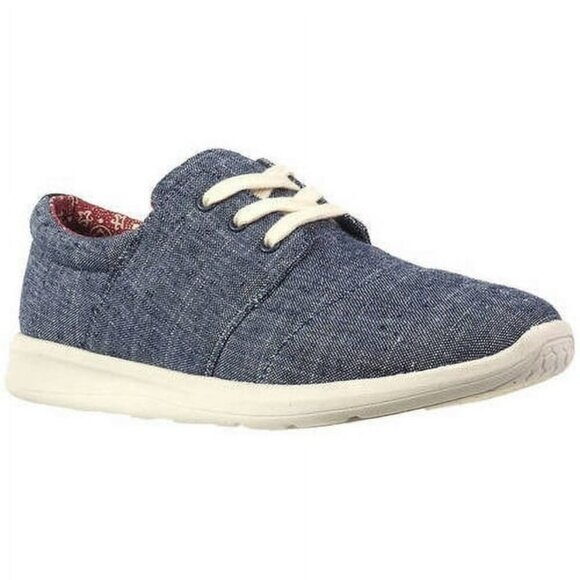 Faded Glory Womens Denim Lightweight Sneakers Memory Foam Insole Size 11 - Picture 1 of 7